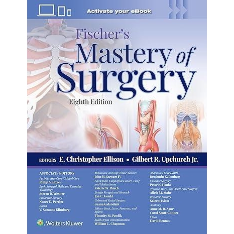 Fischer`s Mastery of Surgery Eighth edition 2Vol set