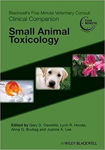 Blackwell`s Five-Minute Veterinary Consult Clinical Companion: Small Animal Toxicology