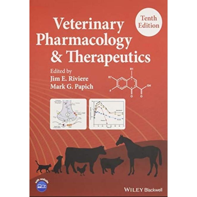 Veterinary Pharmacology and Therapeutics, 10th Edition