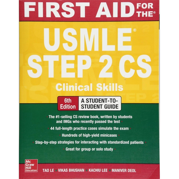 First Aid for the USMLE Step 2 CS, 6th Edition IE