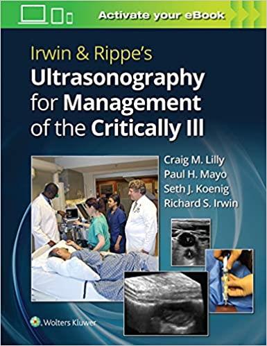 Irwin & Rippe’s Ultrasonography for Management of the Critically III