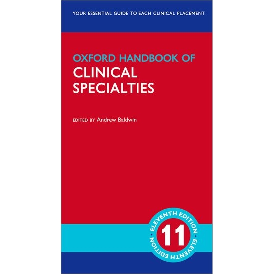 Oxford Handbook of Clinical Specialties, 11th Edition