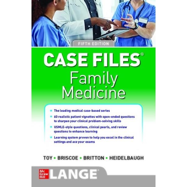 CASE FILES Family Medicine. 5th Edition IE