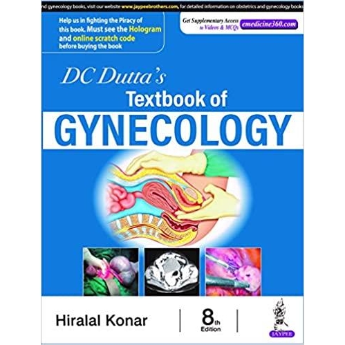 DC Dutta’s Textbook of Gynecology, 8th Edition