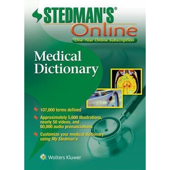 Stedman`s Medical Dictionary 29e