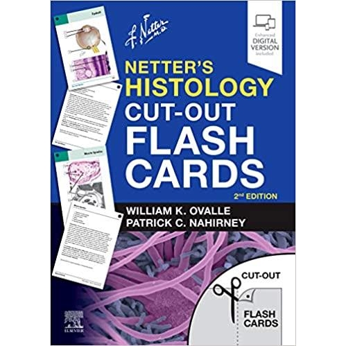 Netter’s Histology Cut-Out Flash Cards, 2nd Edition