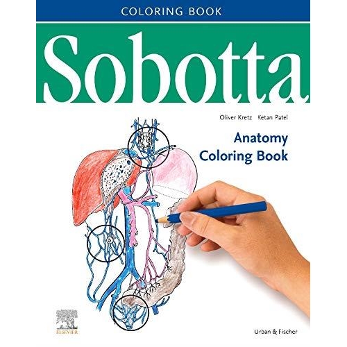 Sobotta Anatomy Coloring Book (English/Latein), 1st Edition
