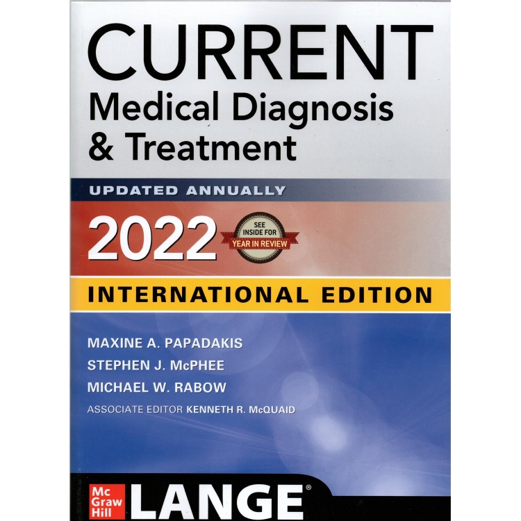 CURRENT Medical Diagnosis and Treatment 2022, 61st Edition, IE