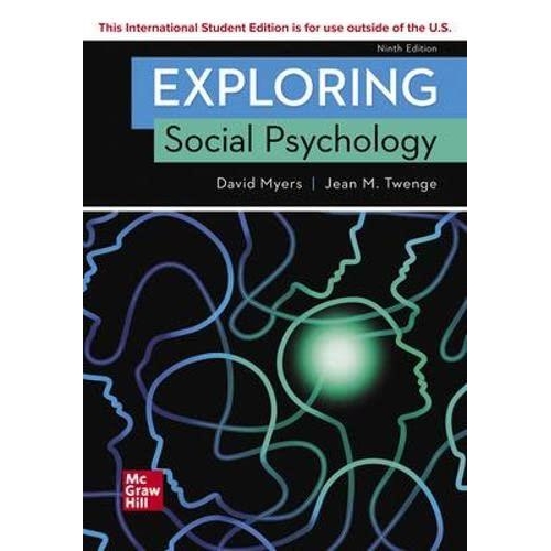 Exploring Social Psychology Paperback – International Edition