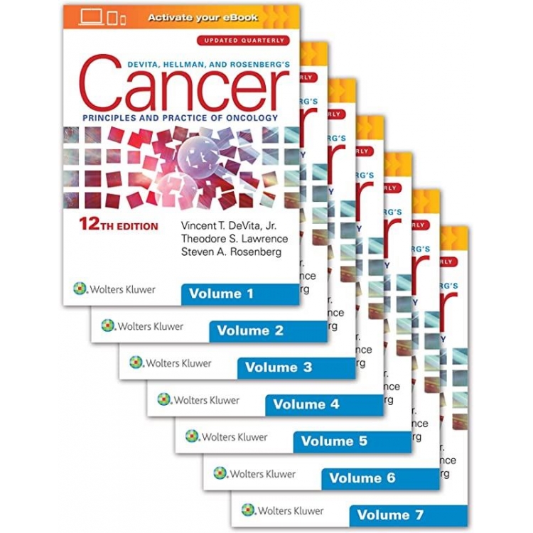 DeVita, Hellman & Rosenberg`s Cancer Principles and Practice of Oncology, 12fth Ed., Multi-Volume, 7 Vol