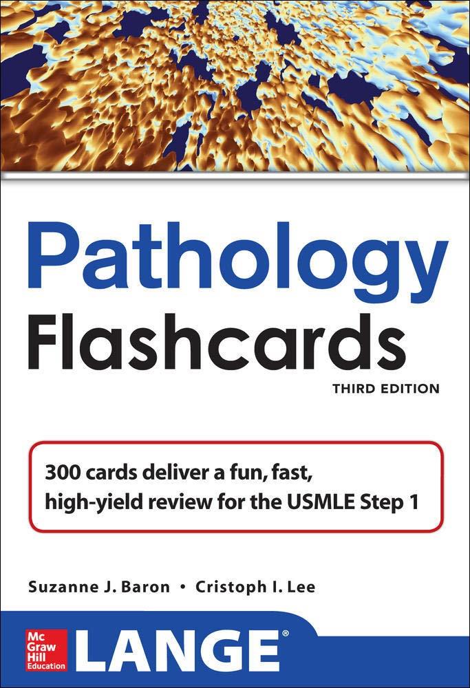 Lange Pathology Flash Cards, 3rd Edition