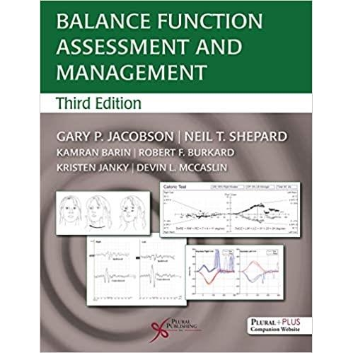 Balance Function Assessment and Management, 3rd Edition