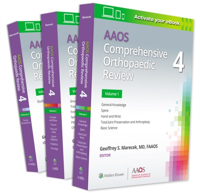 AAOS Comprehensive Orthopaedic Review 4: Print + Ebook 4rth edition 3vol