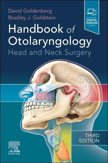 Handbook of Otolaryngology: Head and Neck Surgery, 3rd Edition