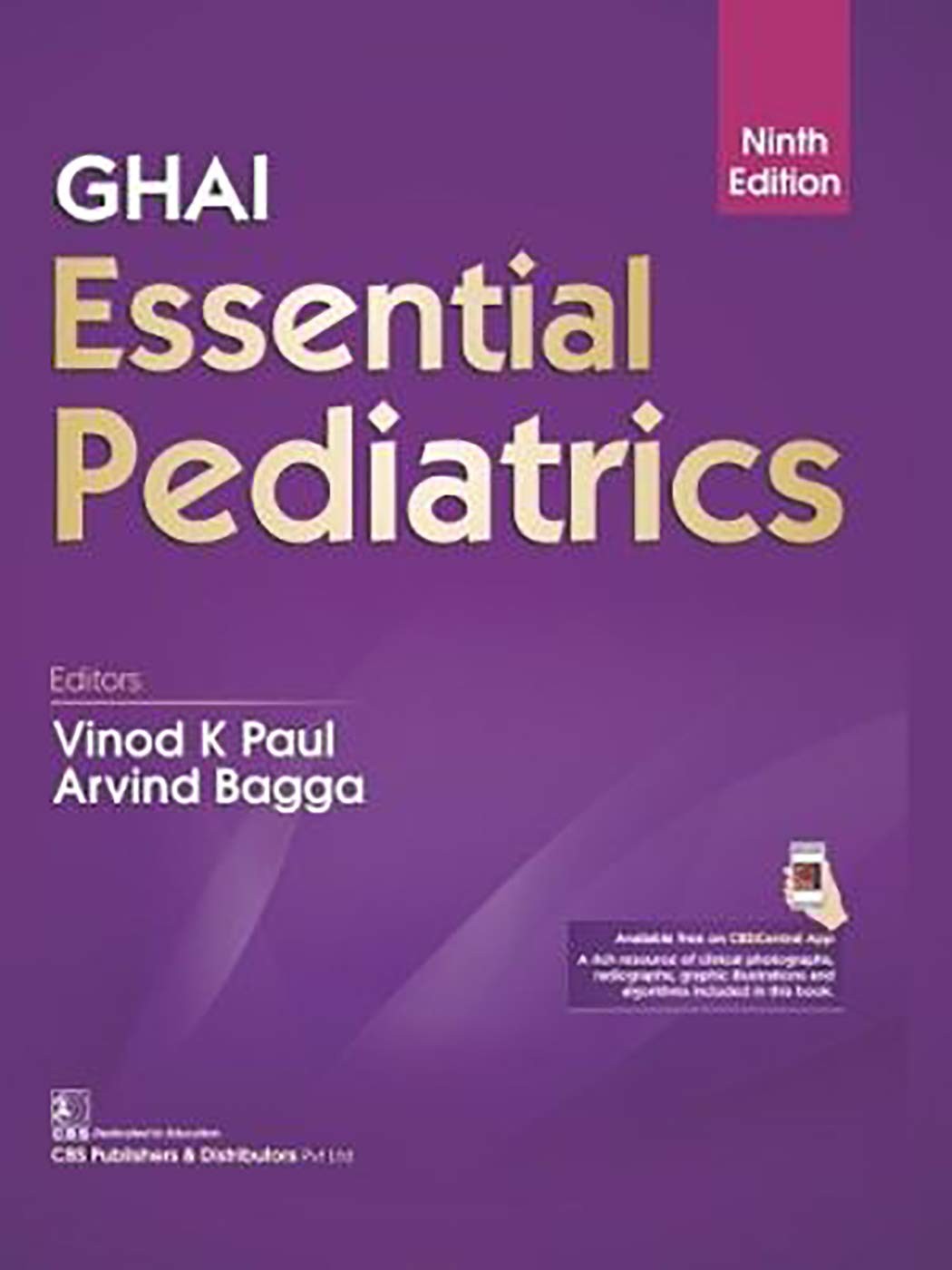 Ghai Essential Pediatrics, 9th Edition