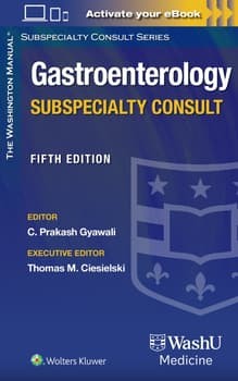 Washington Manual Gastroenterology Subspecialty Consult, 5th Edition