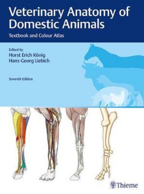 Veterinary Anatomy of Domestic Animals: Textbook and Colour Atlas, 7th Edition