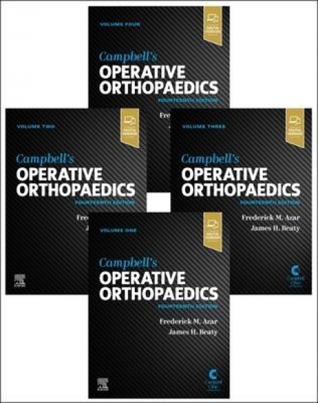 Campbell`s Operative Orthopaedics, 4-Volume Set, 14th Edition