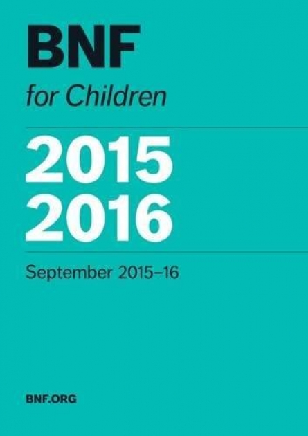 BNF for Children (BNFC) 2015-2016, 1st Edition