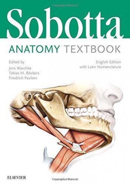 Sobotta Anatomy Textbook English Edition with Latin Nomenclature, 1st Edition