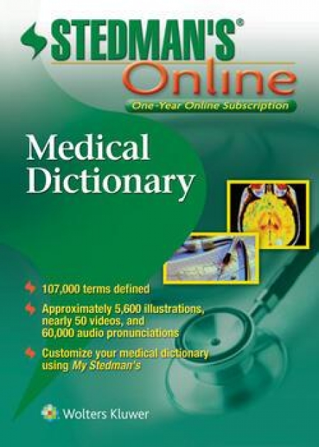 Stedman`s Medical Dictionary 29e