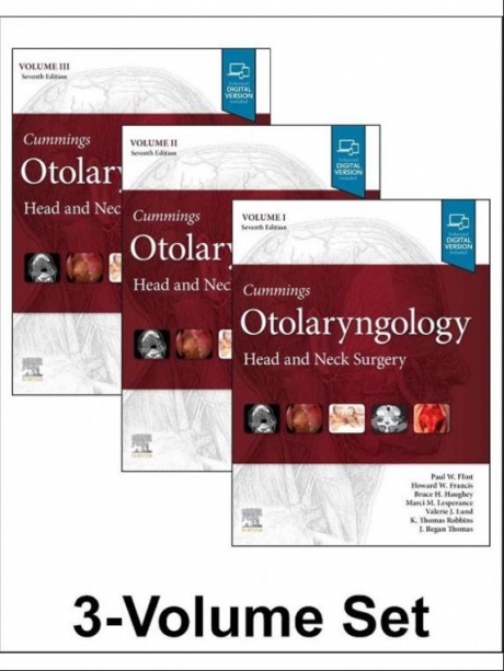 Cummings Otolaryngology: Head and Neck Surgery, 3-Volume Set, 7th Edition