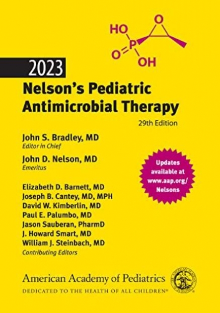 2023 Nelson`s Pediatric Antimicrobial Therapy, 29th Edition
