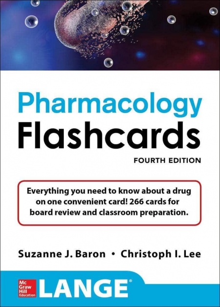 Lange Pharmacology Flashcards, 4th Edition