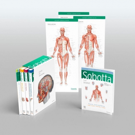 Sobotta Atlas of Anatomy Package, 17th English/Latin Edition