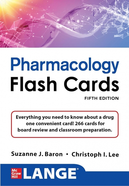 LANGE Pharmacology Flash Cards, 5th Edition