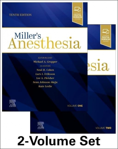 Miller`s Anesthesia, 2-Volume Set, 10th Edition