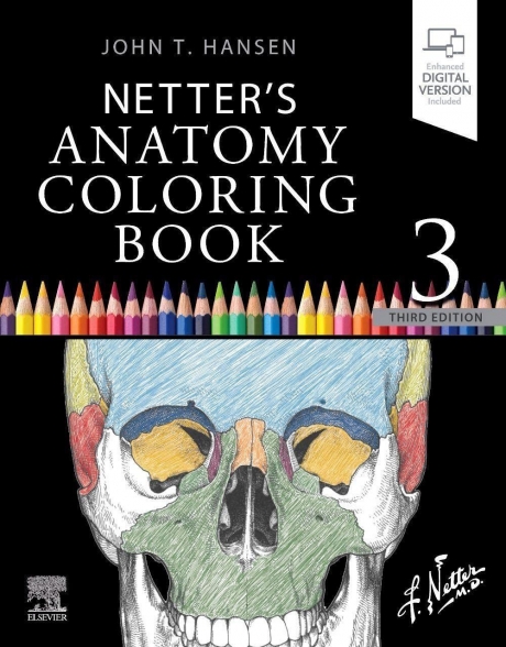 Netter`s Anatomy Coloring Book, 3rd Edition