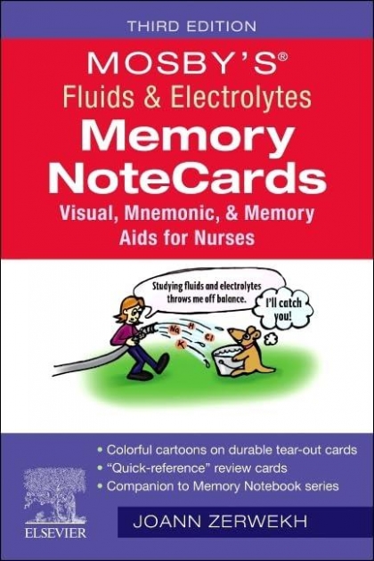 Mosby`s® Fluids & Electrolytes Memory NoteCards, 3rd Edition