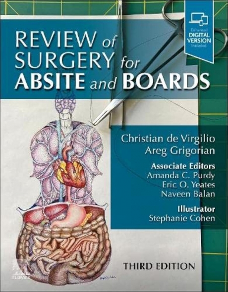 Review of Surgery for ABSITE and Boards, 3rd Edition