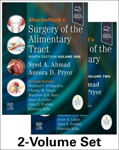 Shackelford`s Surgery of the Alimentary Tract, 2 Volume Set, 9th Edition