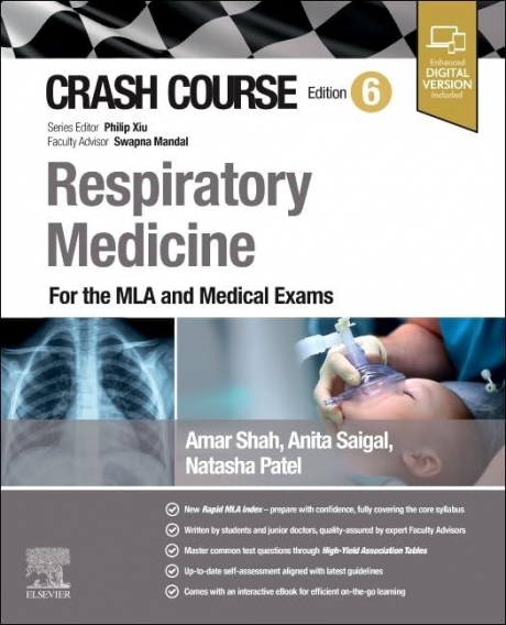 Crash Course Respiratory Medicine: For the MLA and Medical Exams, 6th Edition