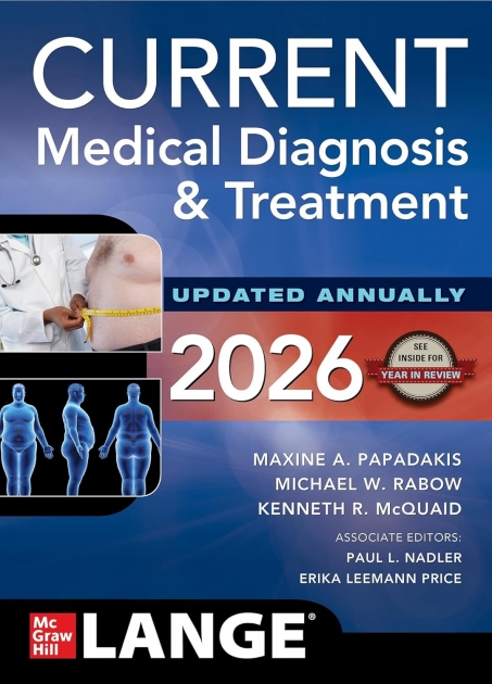 Current Medical Diagnosis And Treatment 2026 , 65th Internatinal Edition