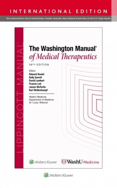 The Washington Manual of Medical Therapeutics, 38th, IE