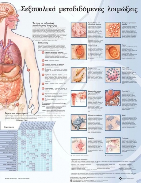 Ανατομικός Χάρτης: Σεξουαλικά Μεταδιδόμενες Λοιμώξεις