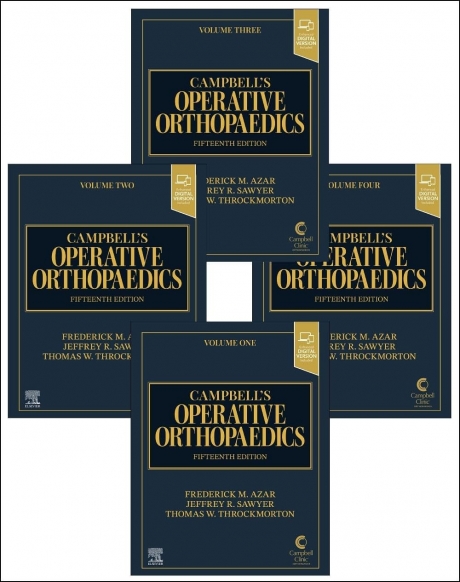 Campbell`s Operative Orthopaedics, 4-Volume Set, 15th Edition