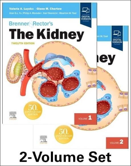 Brenner & Rector`s The Kidney (2 volume set), 12th Edition