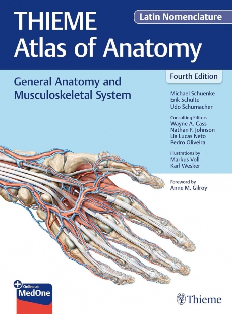 THIEME Atlas of Anatomy: General Anatomy and Musculoskeletal System, (Latin Nomenclature), 4th Edition